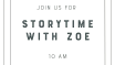 Storytime at Gather Bookshop with Zoe