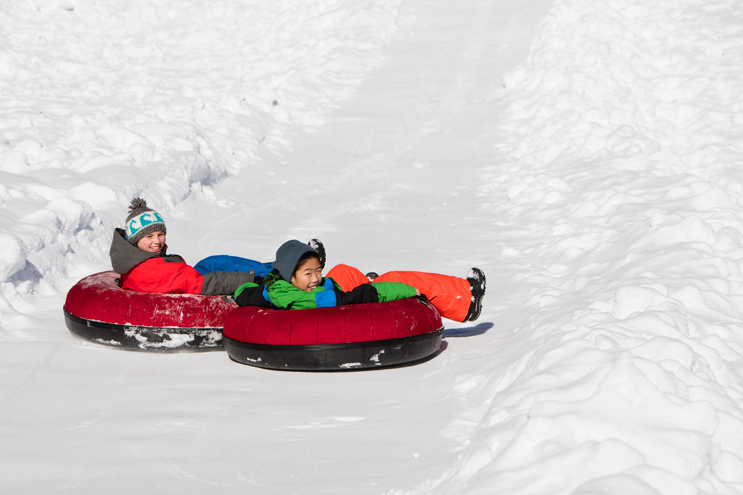 Tubing Sea to Sky Gondola