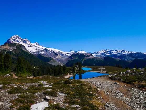 Elfin Lakes from Paul Ridge