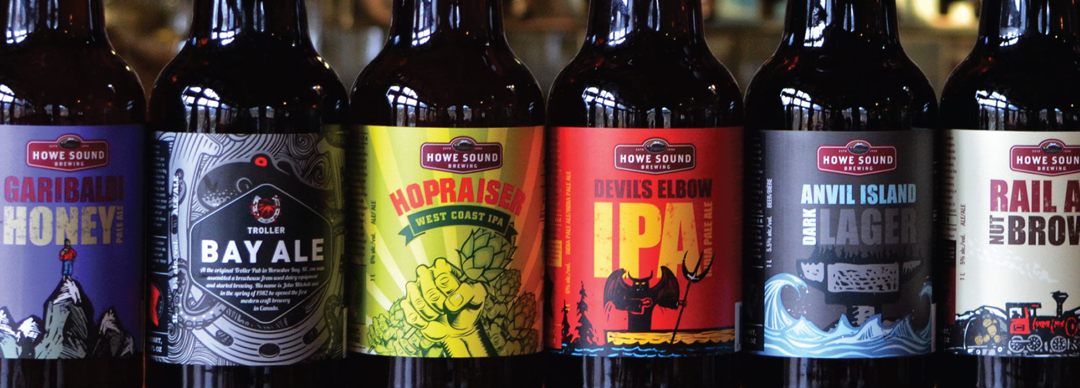 Howe Sound Brewing Co Bottles
