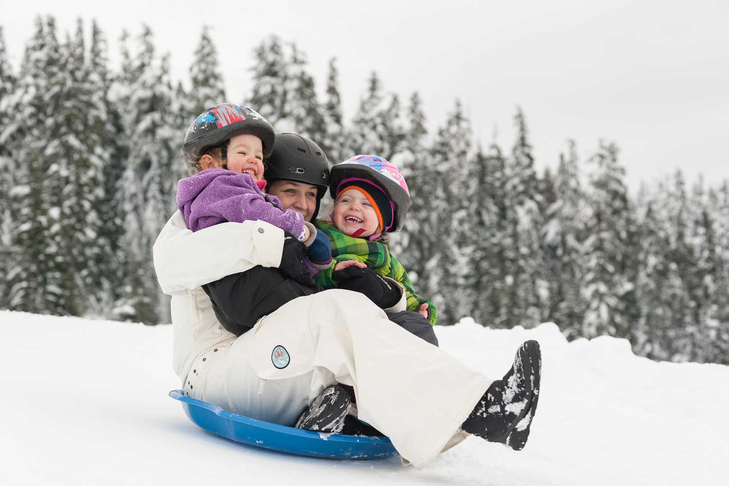 Tobogganing Squamish BC