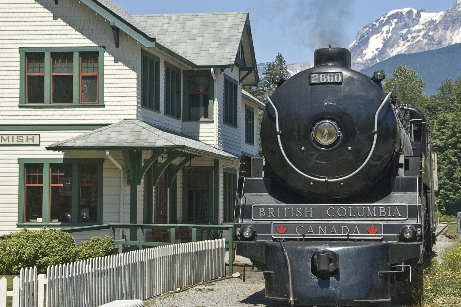 Royal Hudson at West Coast Railway Heritage Park