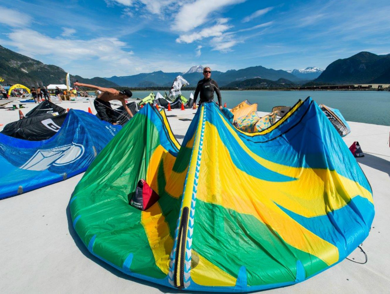 Squamish Windsport Society, Squamish BC Squamish Windsport Society, Squamish Spit