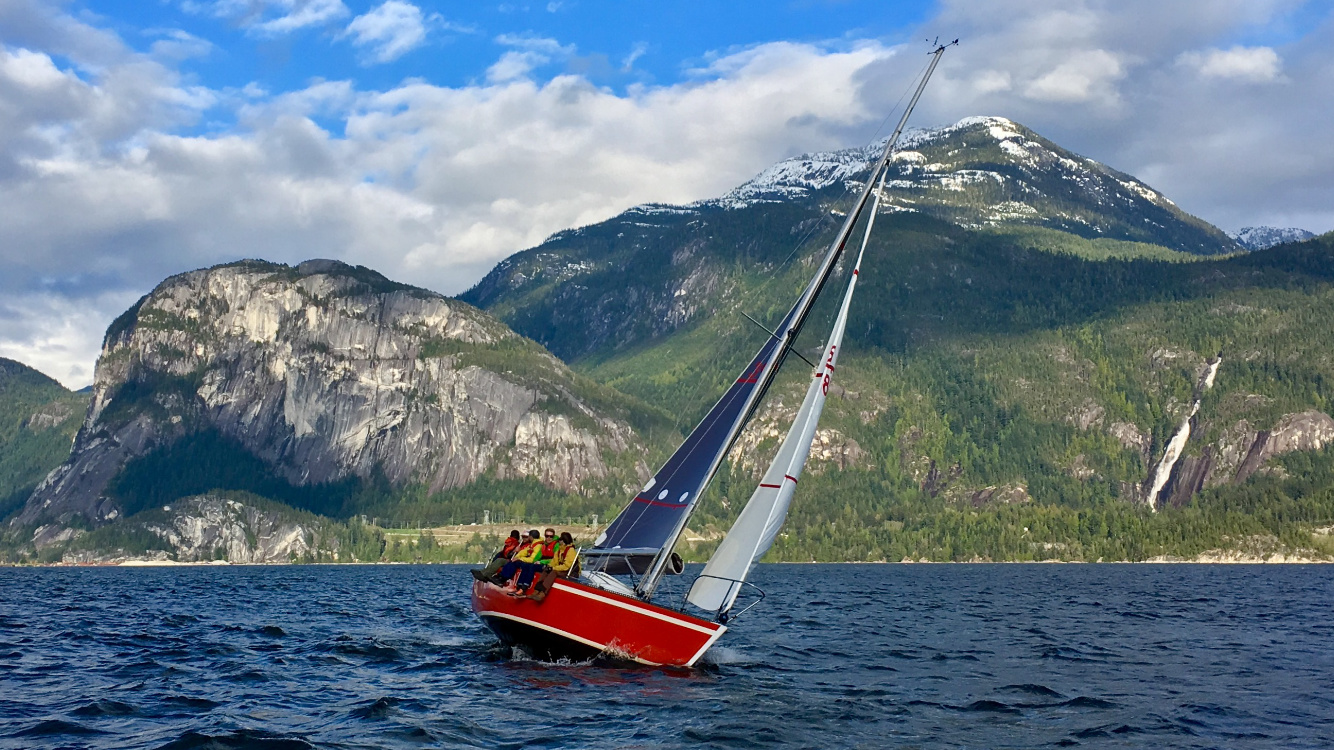 Squamish Sailing Ventures, learn to sail in Squamish BC