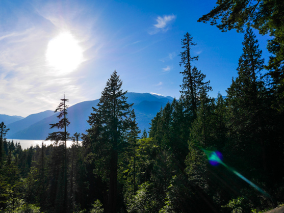 Howe Sound from Shannon Creek