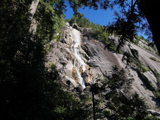 Shannon Falls from Trail