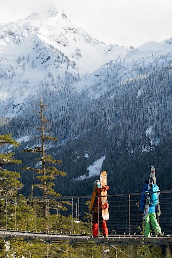 Ski Surrounded by Sea to Sky Views in Squamish