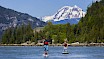 Paddleboarding in Squamish