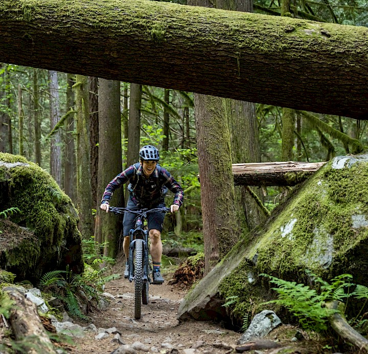 Mountainbiking with Ridelab