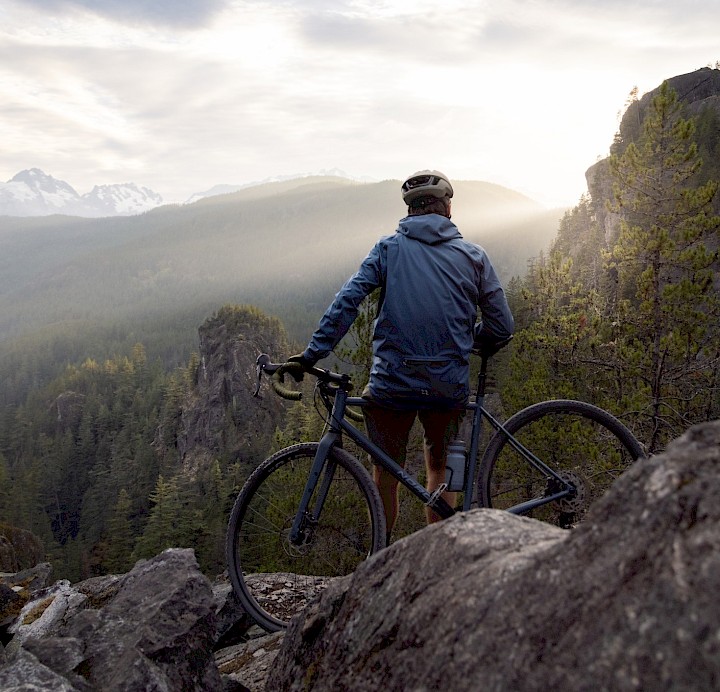 Trail running in Squamish