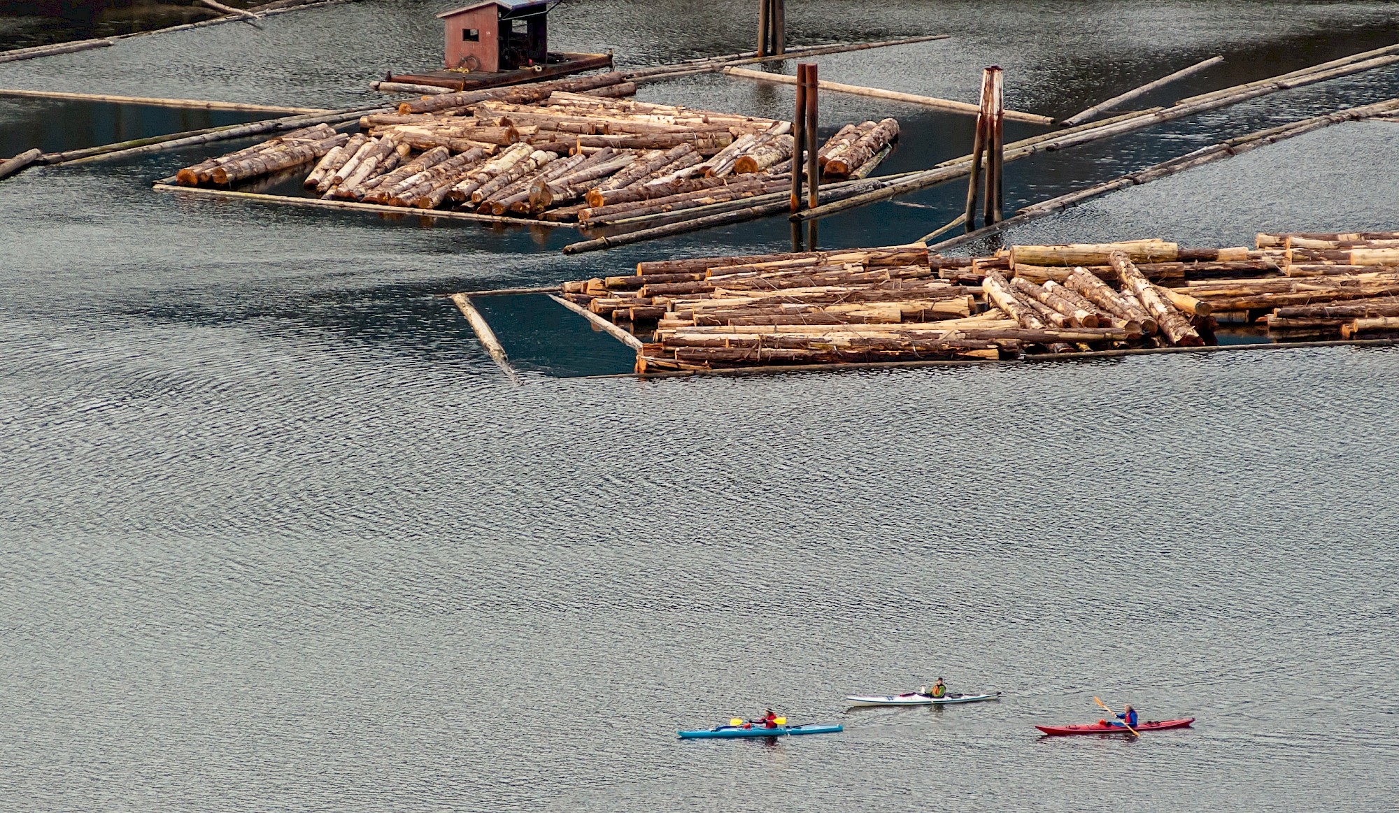 catamaran style kayak