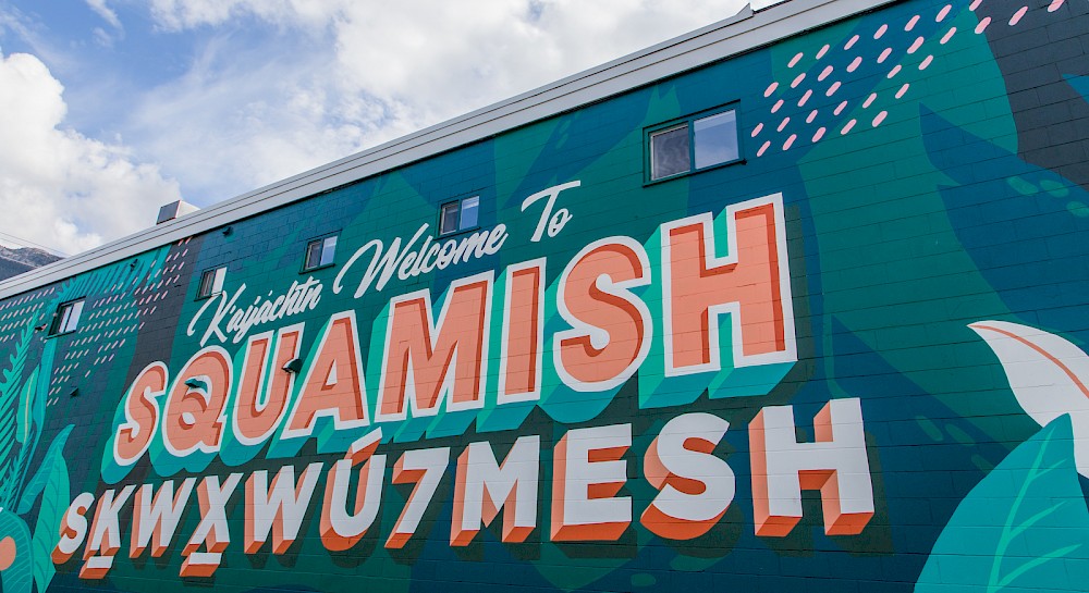 Welcome to Squamish Mural