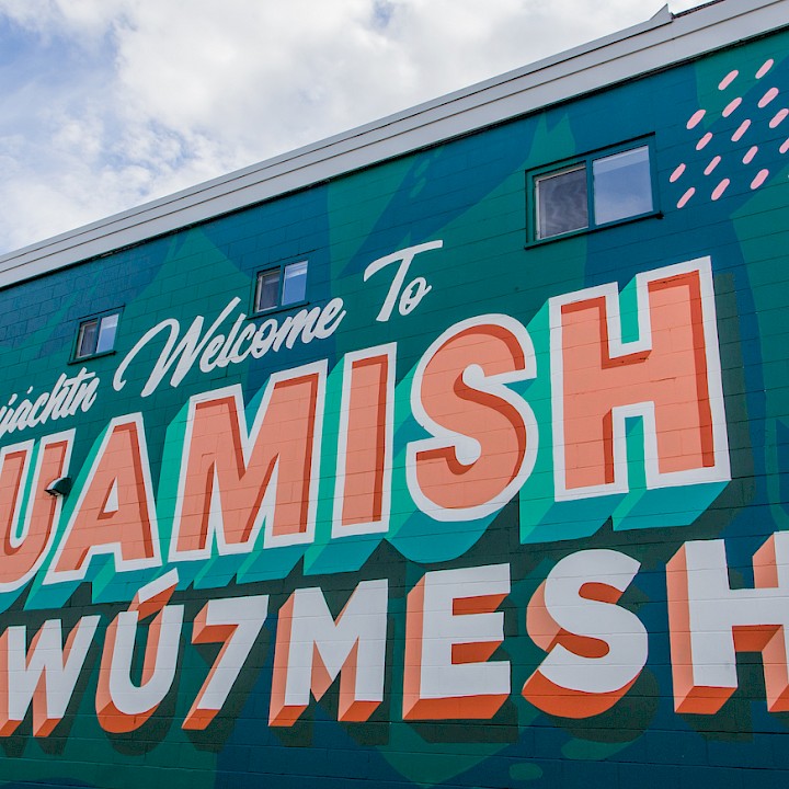 Welcome to Squamish Mural