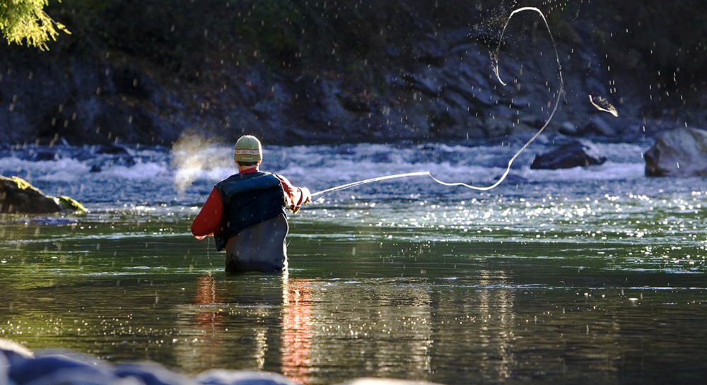 fly fishing in Squamish