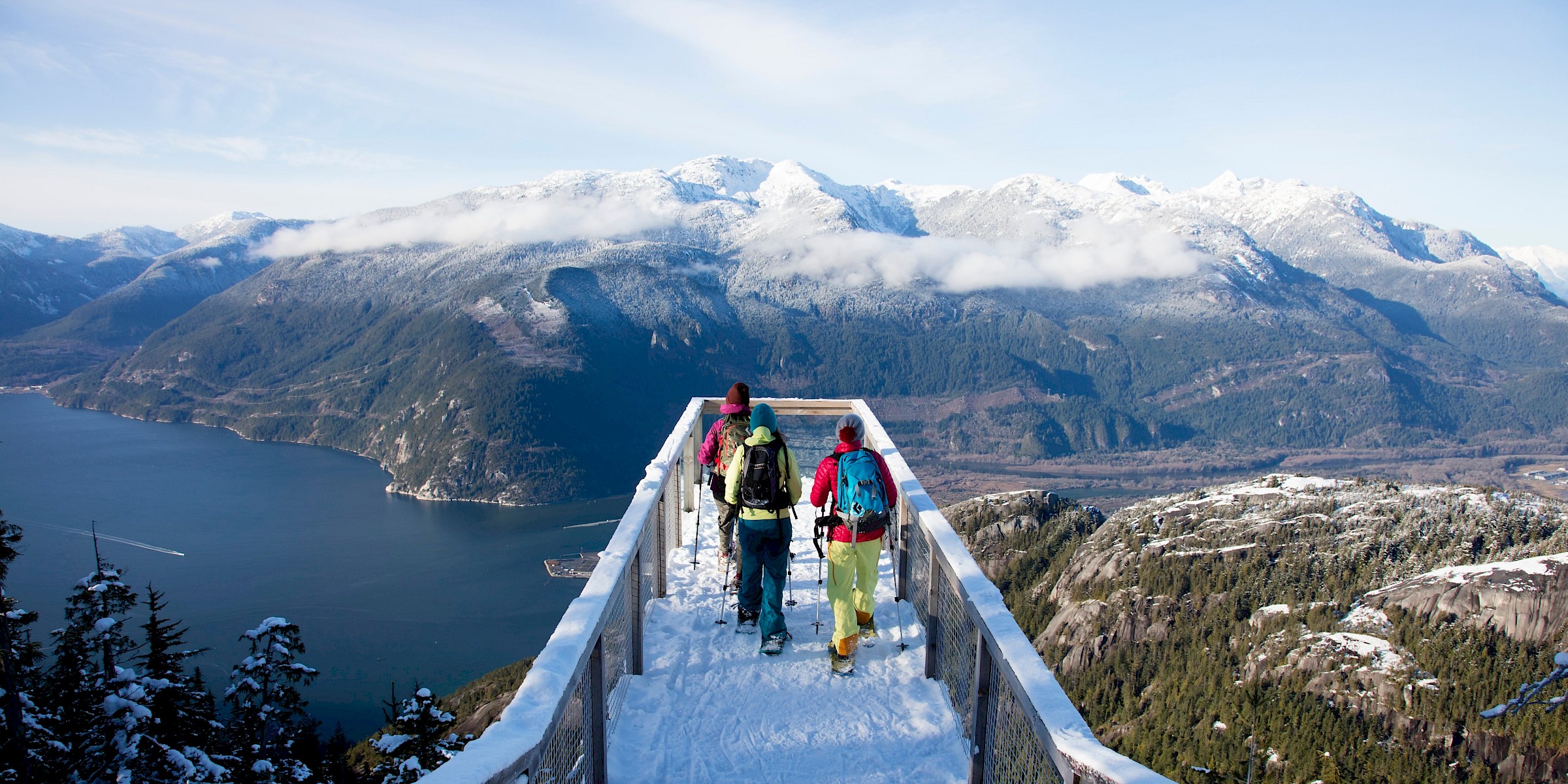 Lookoout at the Sea to Sky Gondola