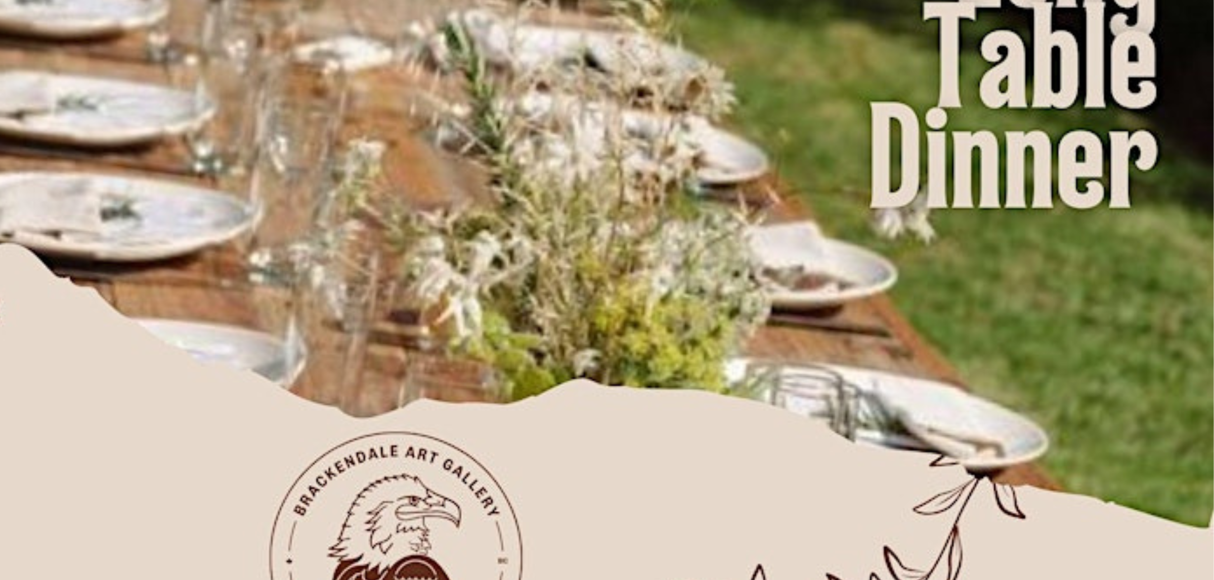 Long Table Dinner in the Garden