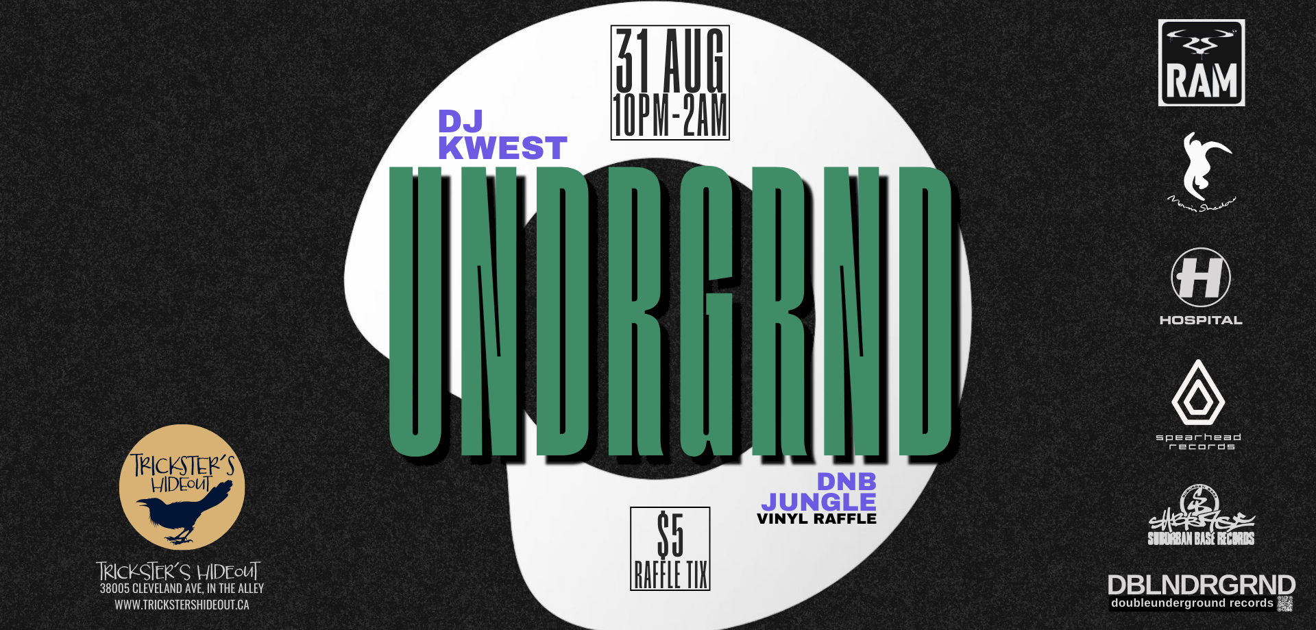UNDRGRND - Win Vinyl!
