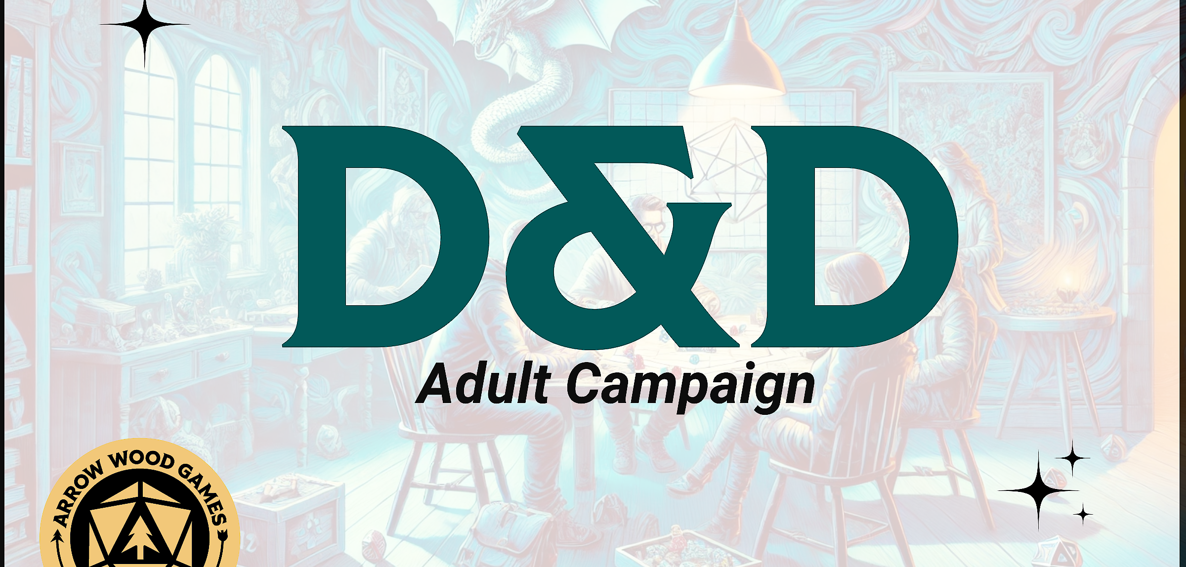 Learn to play Dungeons & Dragons at Arrow Wood Games (16+)