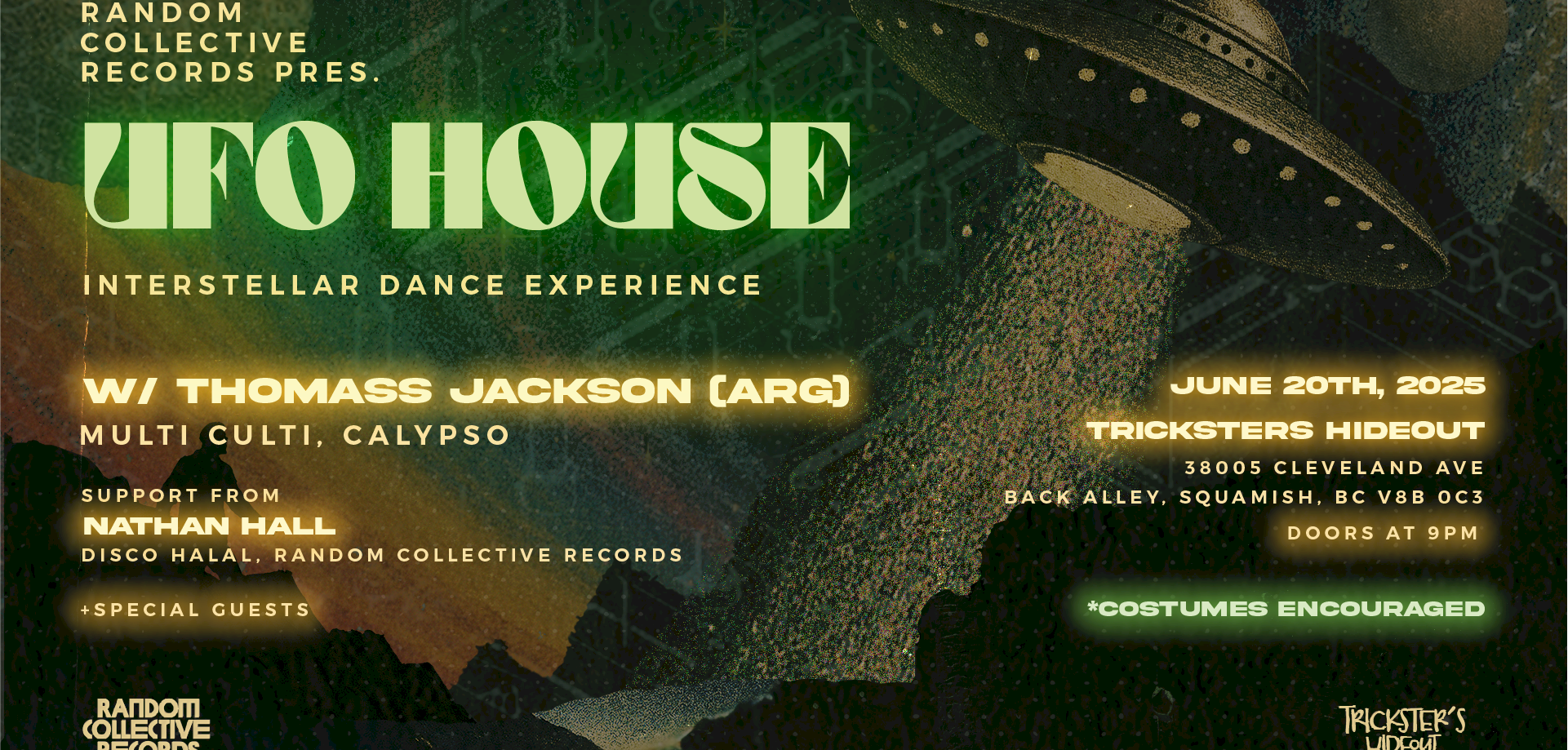UFO HOUSE w/ Thomass Jackson [ARG]