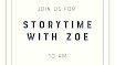 Gather Bookshop - Storytime with Zoe