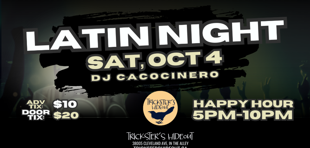 Latin Night: Cacocinero