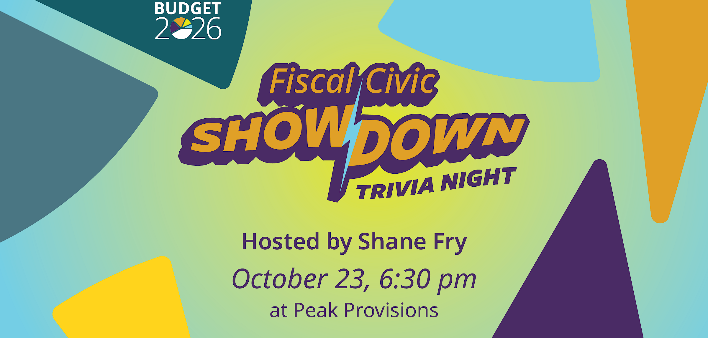 Fiscal Civic Showdown: Trivia Night with Shane Fry