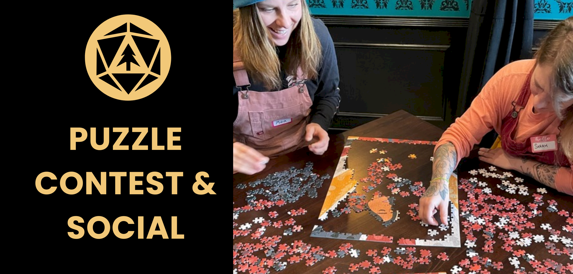 Jigsaw Puzzle Contest and Social at Arrow Wood Games