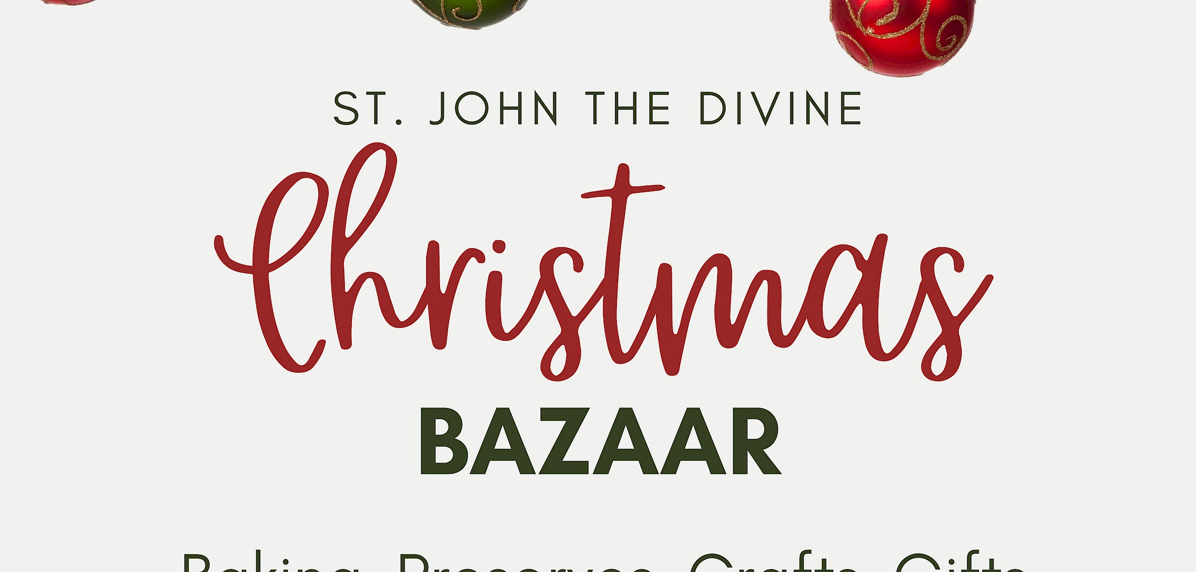 St. John the Divine Christmas Bazaar