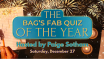 The BAG's Fab Quiz of the Year with Paige Sotham