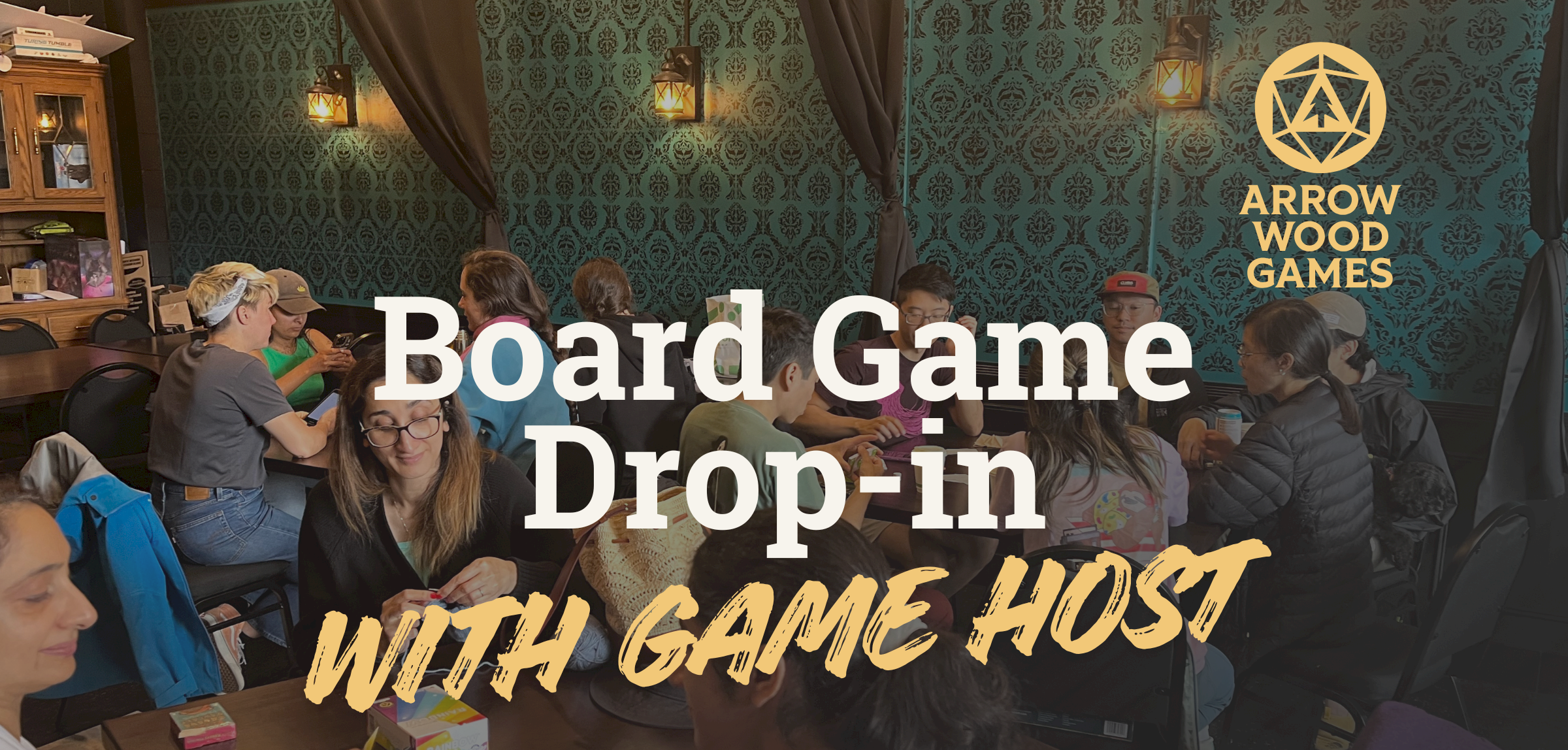 Board Game Drop-in with Game Host @ Arrow Wood Games