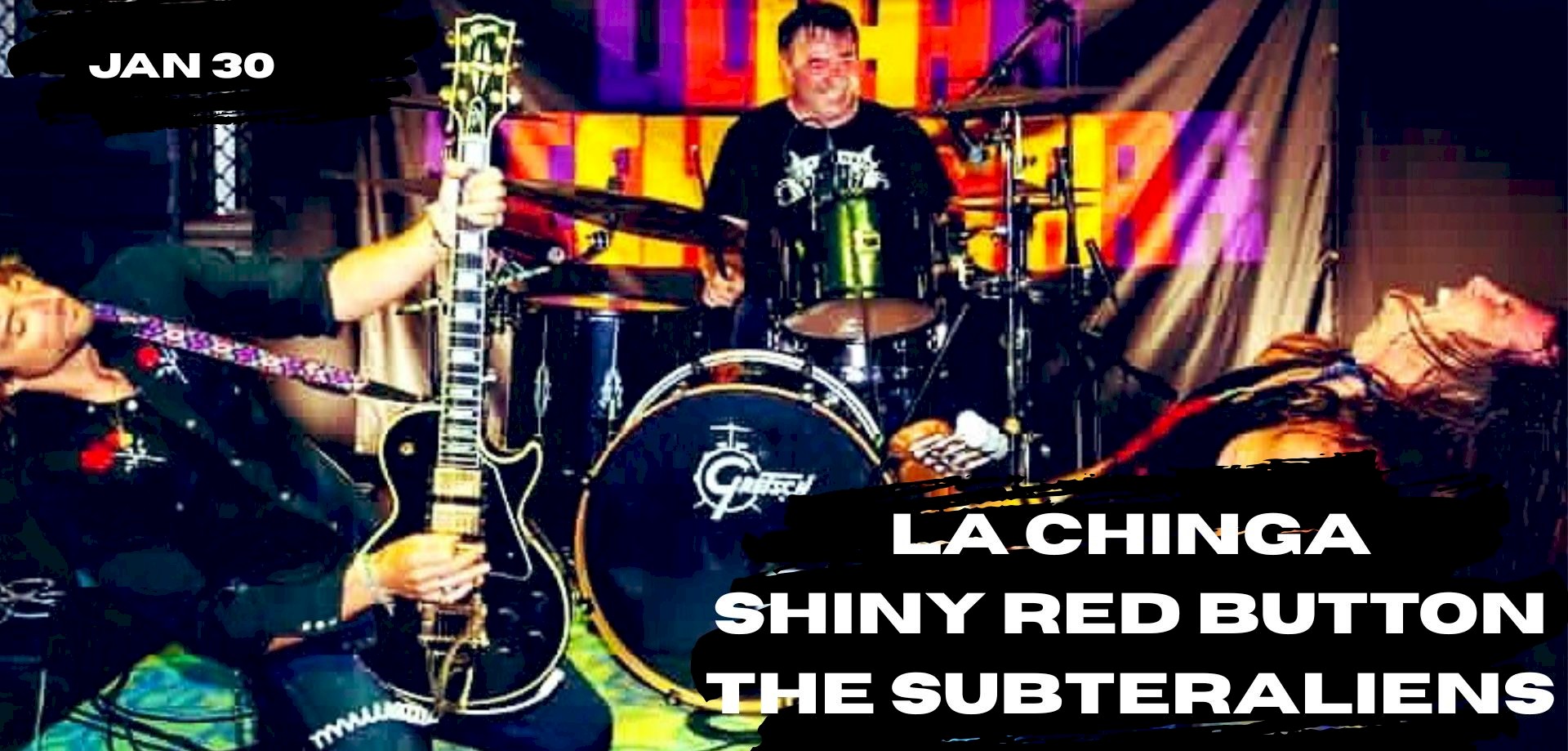 Punk Rock Night: La Chinga, Shiny Red Button, and The Subteraliens