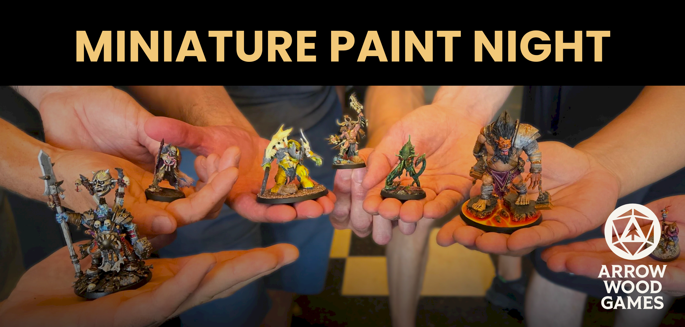 Miniature Paint Night @ Arrow Wood Games