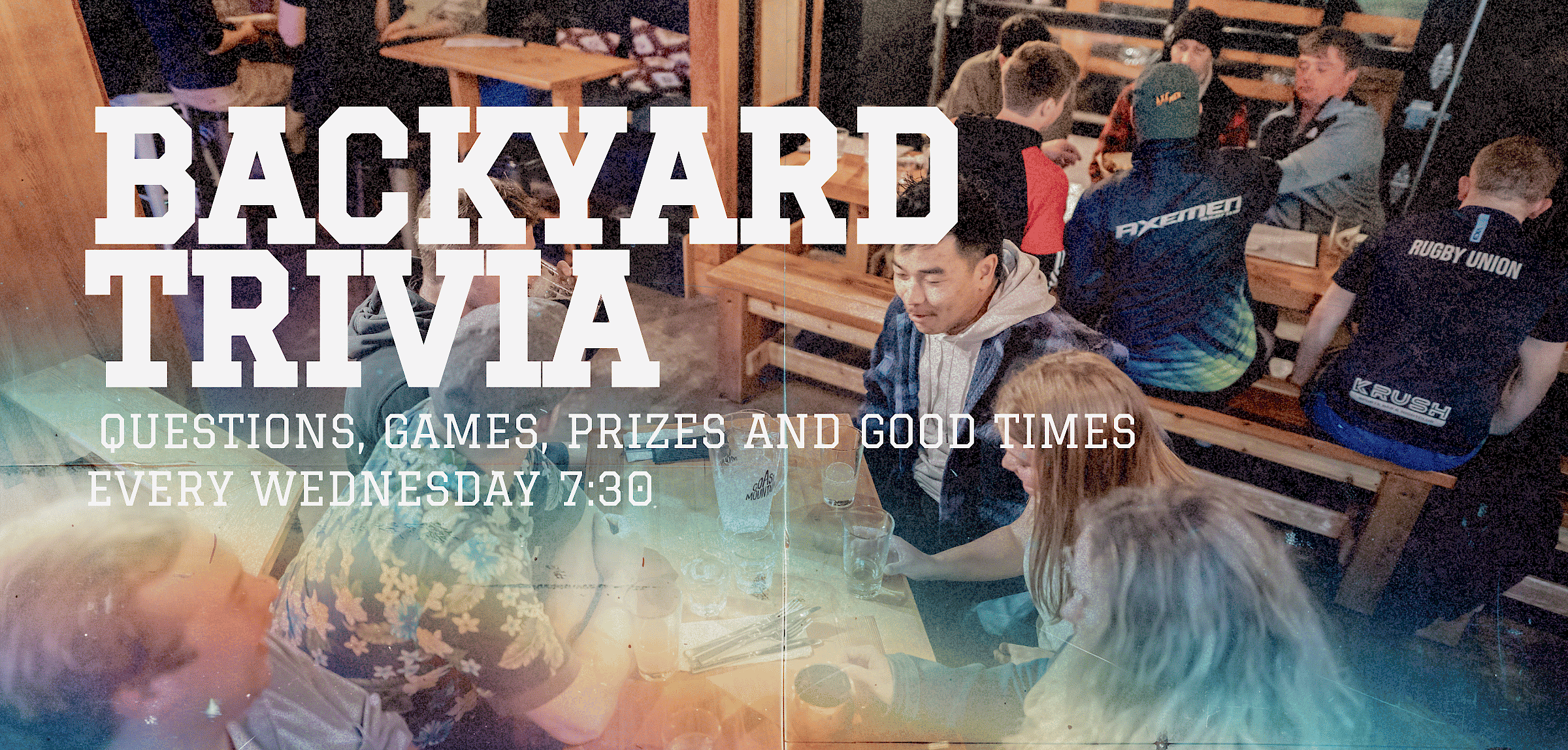 Backyard Trivia Every Wednesday 7:30