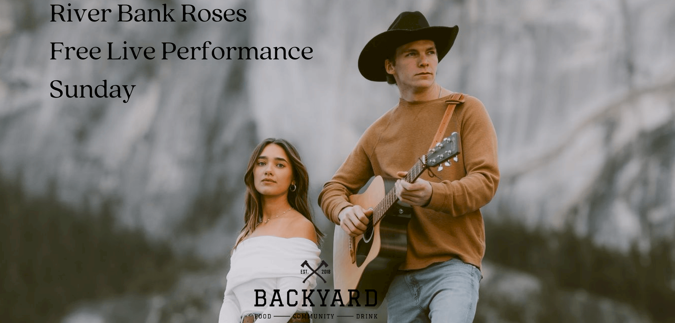 Free Show - River Bank Roses Live at The Backyard