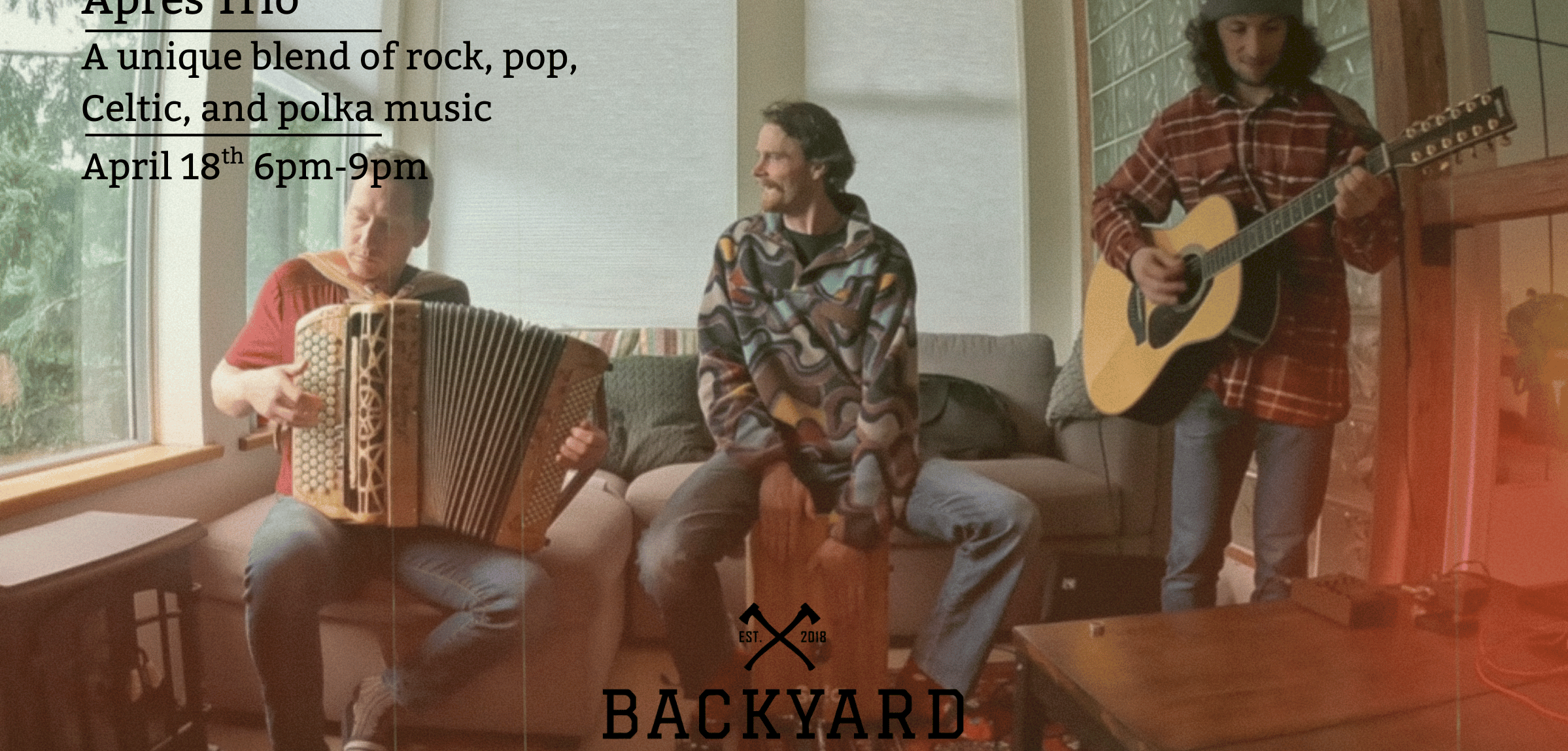 The Après Trio Live at The Backyard