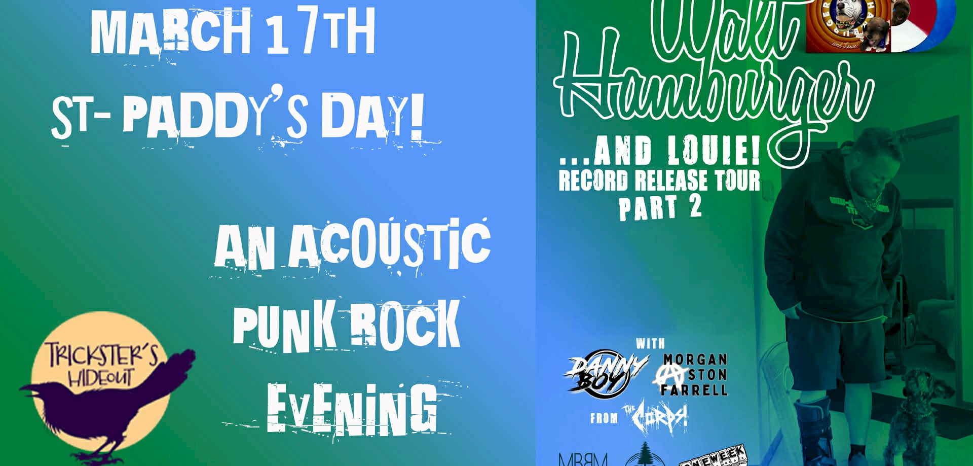 St Patty’s Day with Walt Hamburger