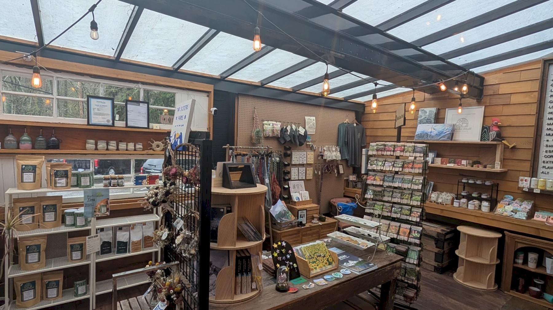 Retail at Smoke Bluffs Coffee House