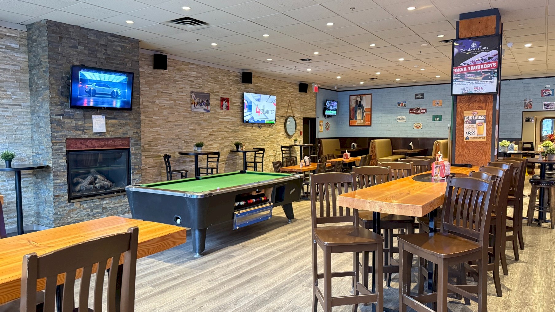 Tandoori Flame Dining room