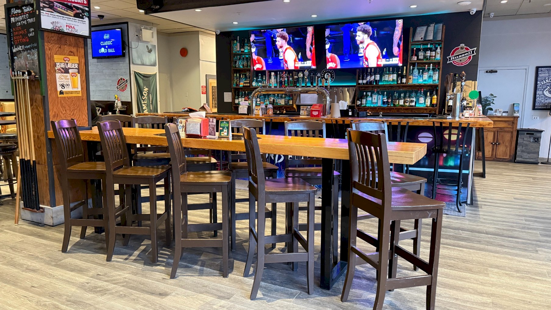 Tandoori Flame High top table