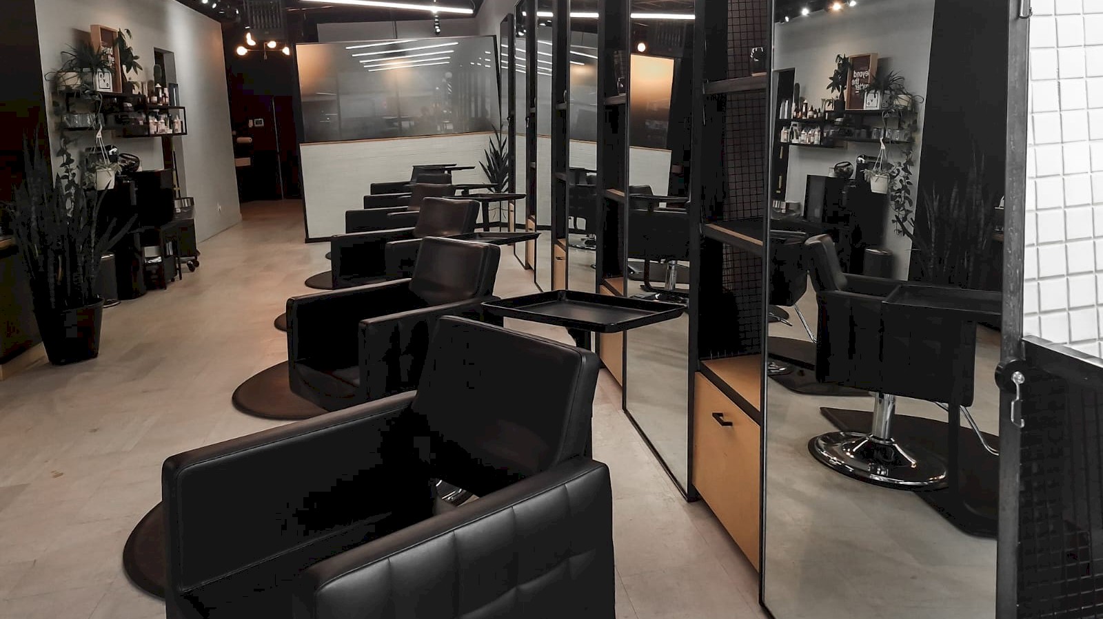 Salon chairs