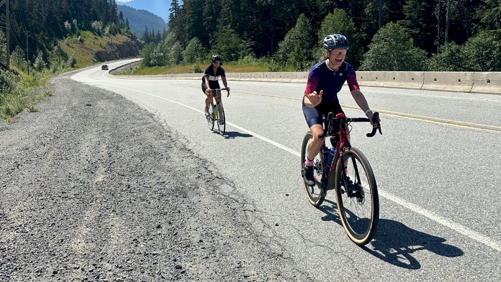 Road Biking at Whistler Olympic Park