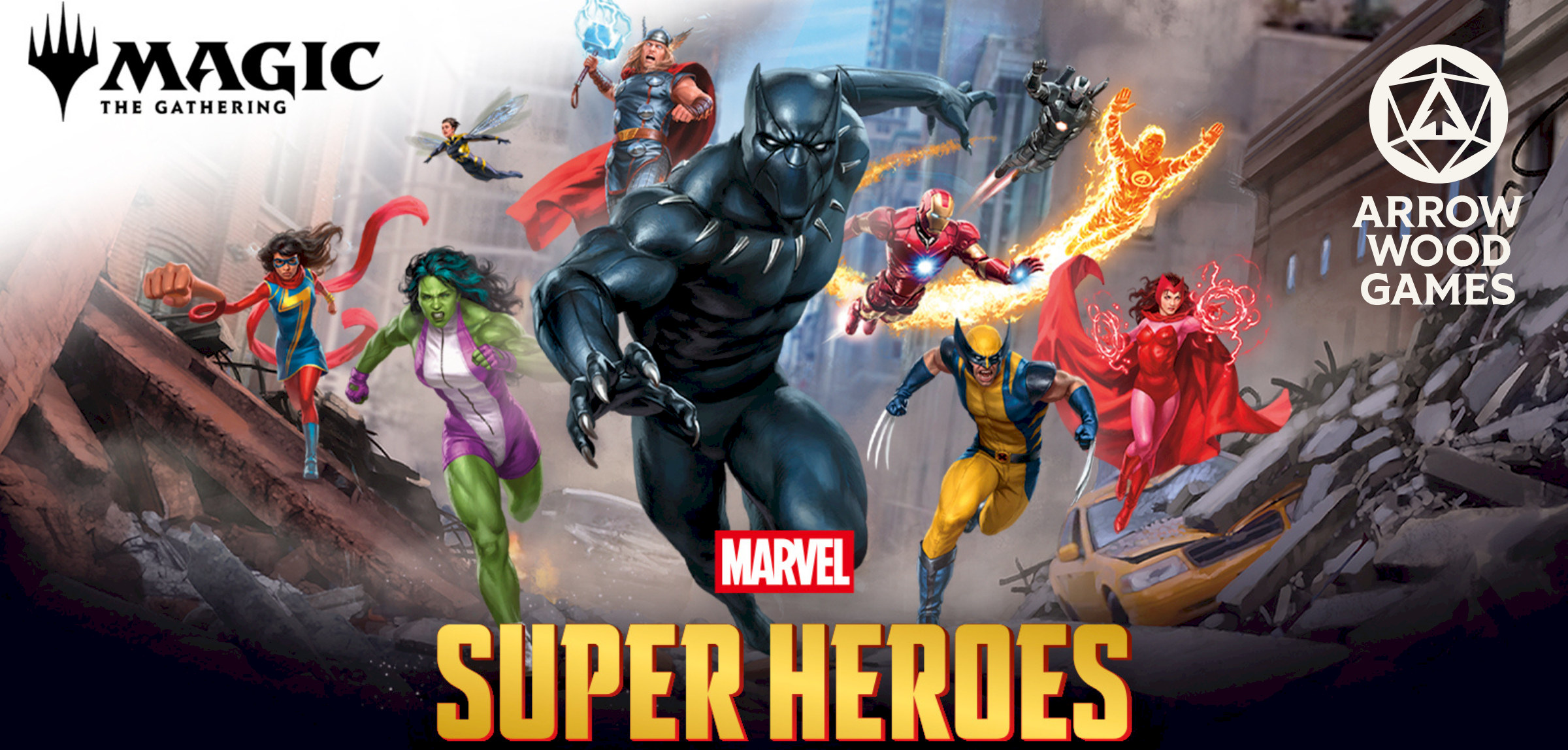 Magic the Gathering: Marvel Super Heroes Pre-Release Event @ Arrow Wood Games