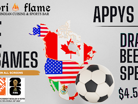 Tandoori Flame Sports Bar – FIFA World Cup 2026™ Extra Time Outdoors