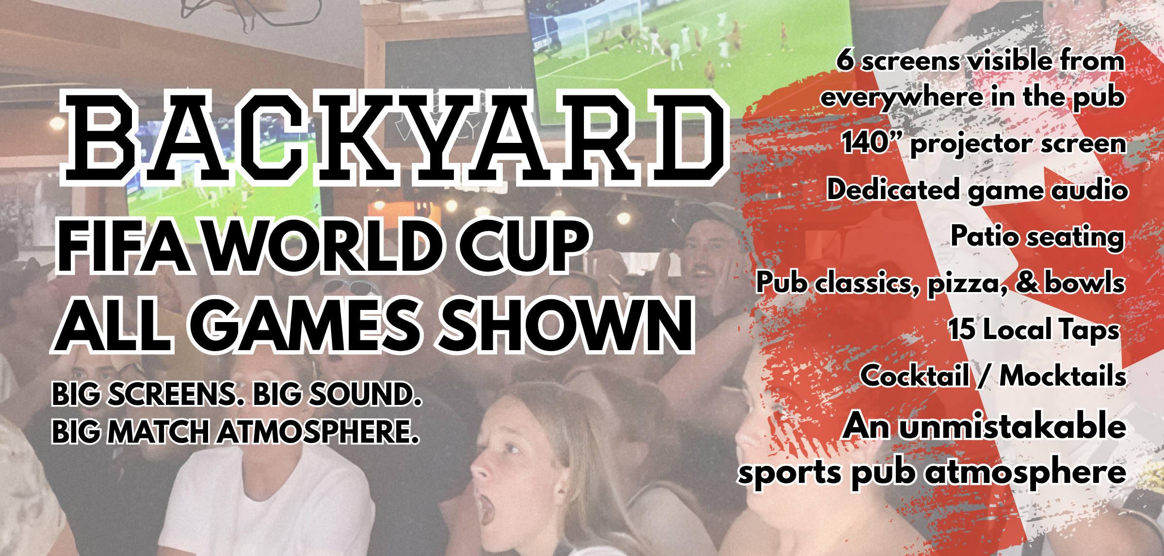 Backyard World Cup Match Viewing: All Games Shown