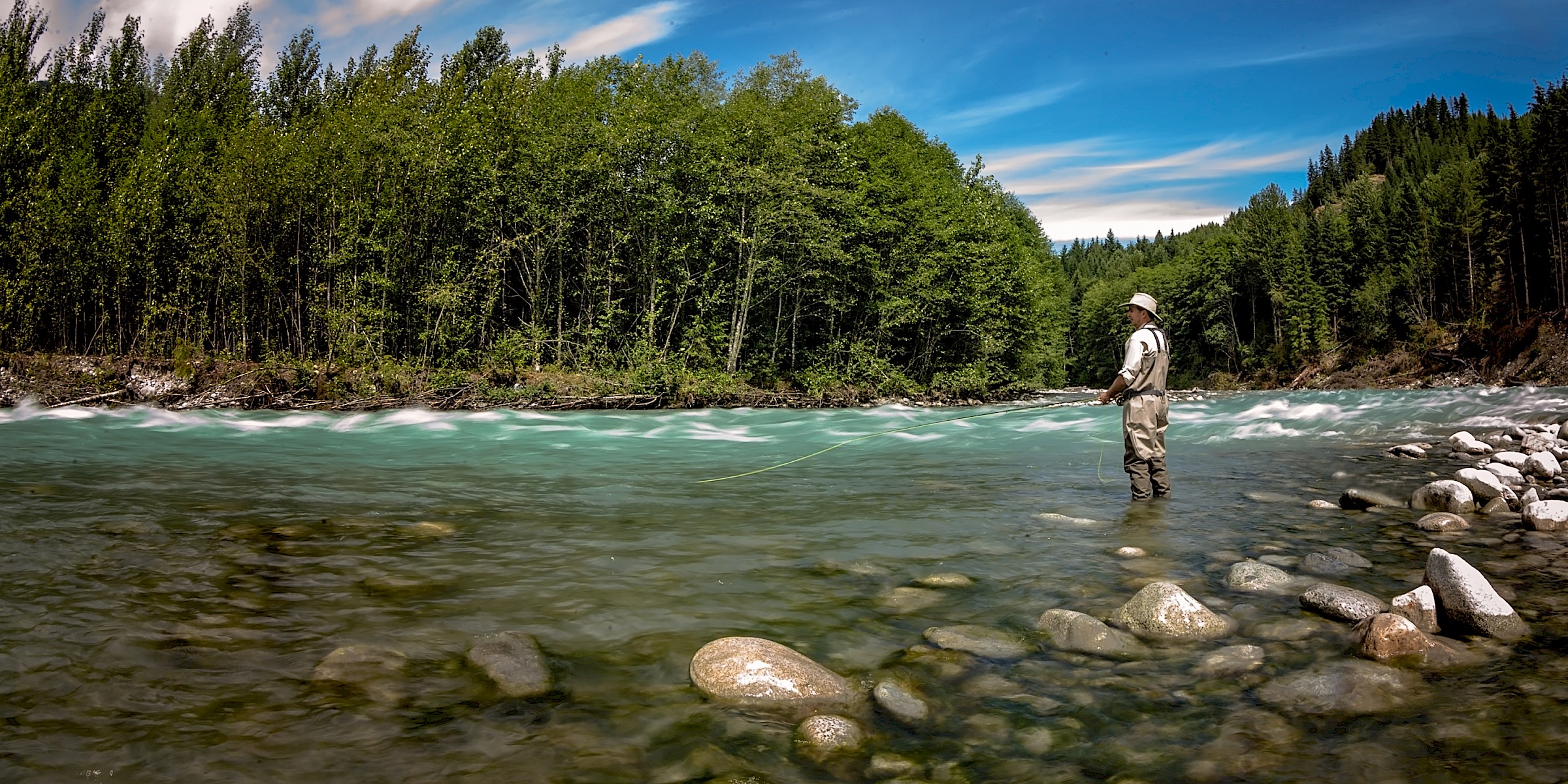 Heli Fishing