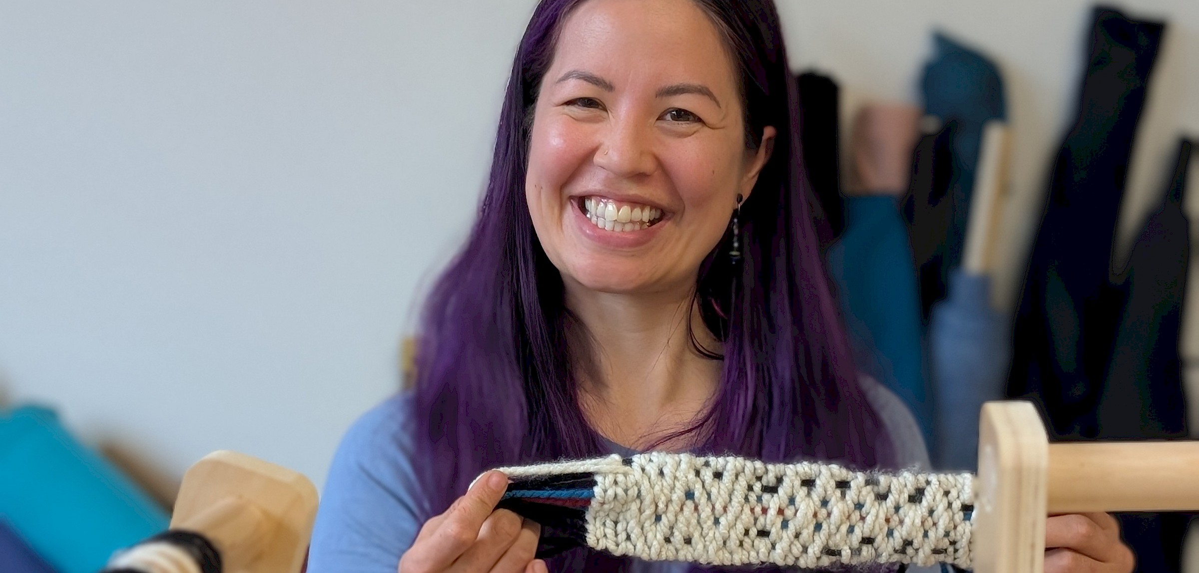 Wool Headband Weaving Workshop