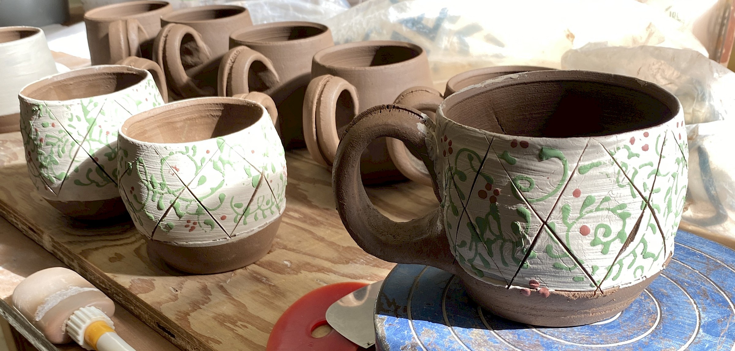 A Playful Process with Piton Pottery